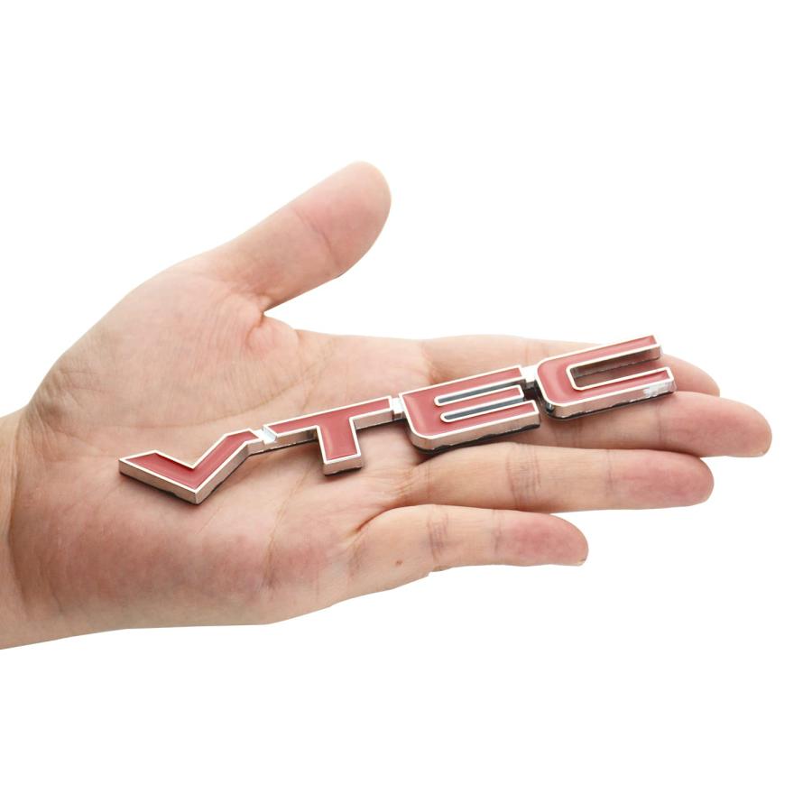 【並行輸入品】2Pc VTEC Emblem 3D Badge Nameplate Logo Sticker Vehicle Car Motoの画像