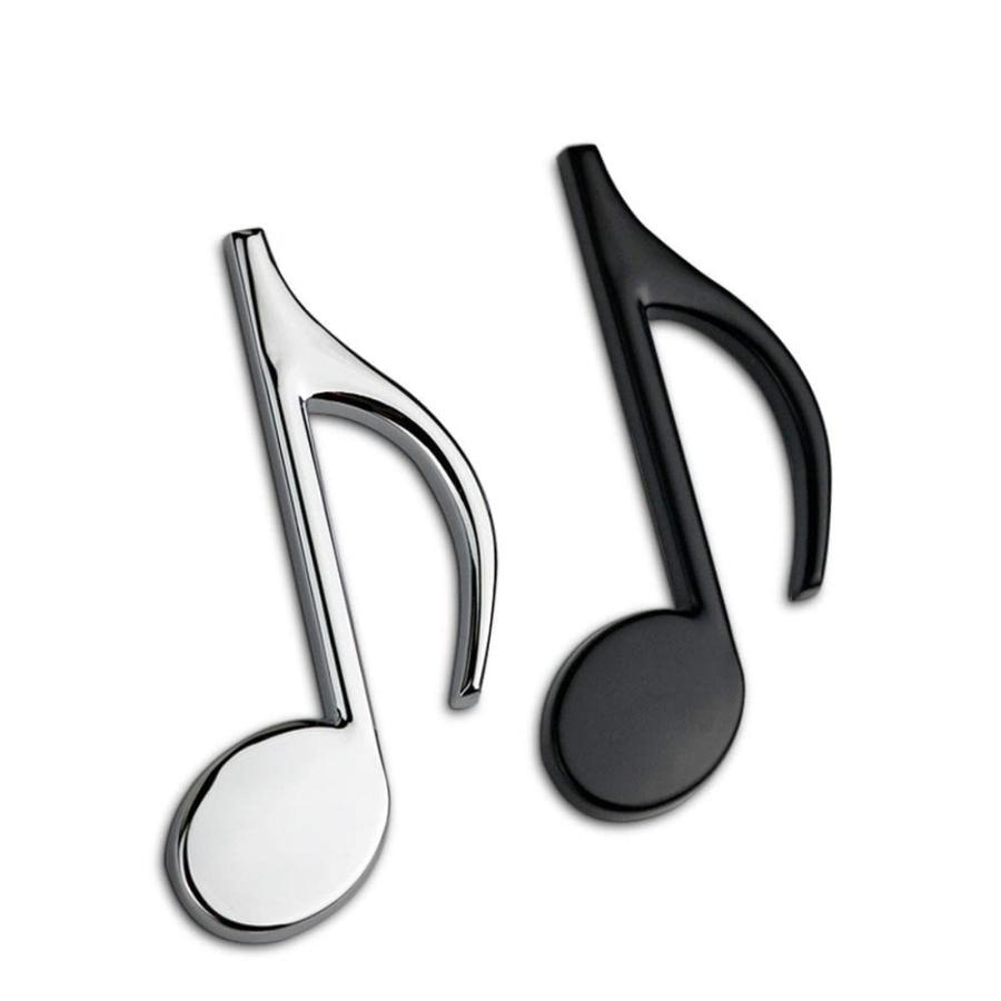 【並行輸入品】Music Logo Metal Car 3D Sticker Music Logo Emblem for Car Motorcの画像