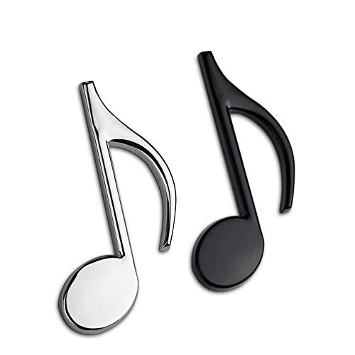 【並行輸入品】Music Logo Metal Car 3D Sticker Music Logo Emblem for Car Motorcの画像