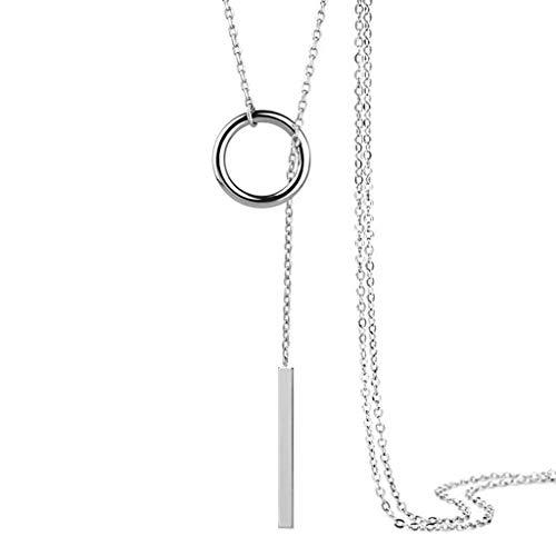 【並行輸入品】Clavicle Chain Jewelry for Women Necklace Multi Gift Choker Fash_1