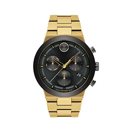 【並行輸入品】Movado Bold Men's Swiss Quartz Stainless Steel and Link Braceletの画像