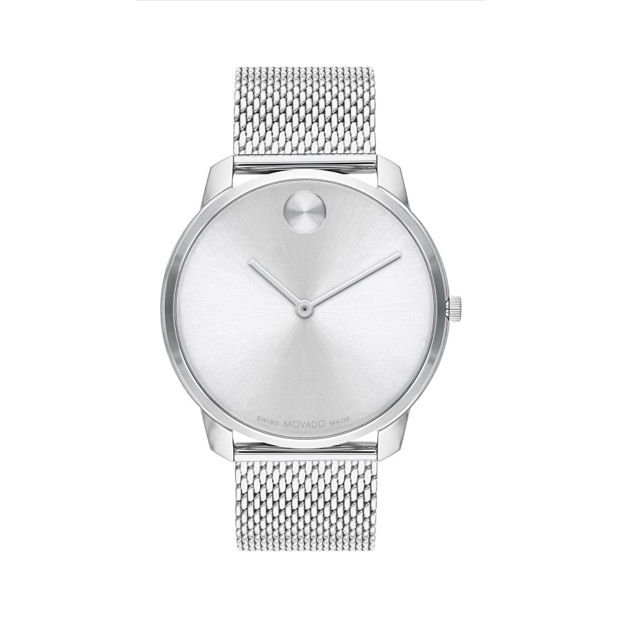 【並行輸入品】Movado Bold Men's Swiss Quartz Stainless Steel and Mesh Bracelet