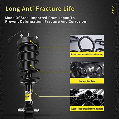 【並行輸入品】 Neresshery 84176631 84176675 4pc set shocks and struts front andの画像