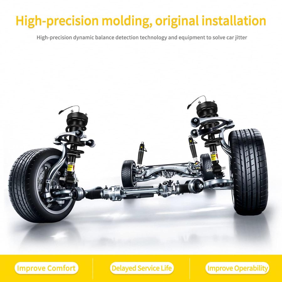 【並行輸入品】 Neresshery 84176631 84176675 4pc set shocks and struts front andの画像