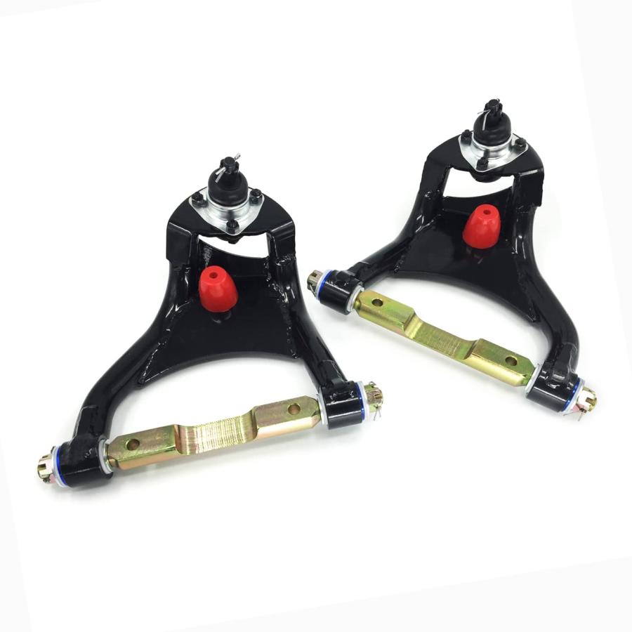 【並行輸入品】Front Upper & Lower Tubular Control Arms Suspension Kit Heavy Du_9