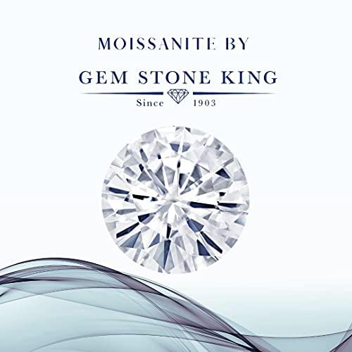 【並行輸入品】[Gem Stone King] 3.47カラット 天然 シトリン ネックレス レディース モアサナイト シルバー925 11月の画像