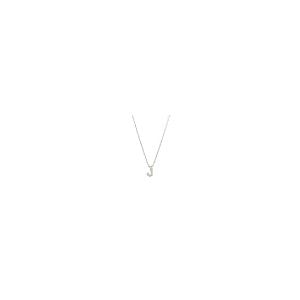 【並行輸入品】Women Collarbone Chain Tiny Silver Initial Necklace Gold Filled_2