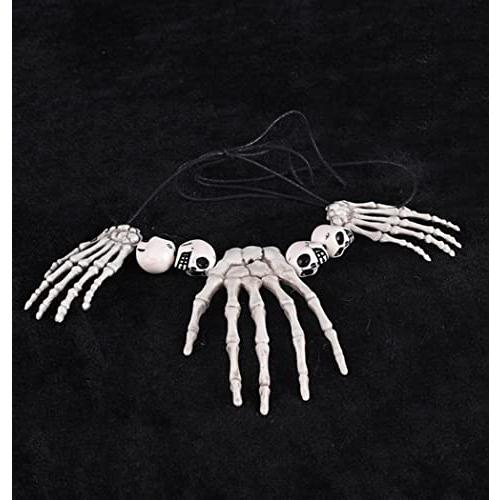 【並行輸入品】Punk Vintage Skull Jewelry Sets Gothic Skeleton Choker Necklace_4