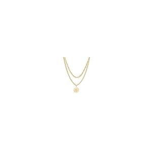 【並行輸入品】Trendy Layered Choker Necklaces for Women Girls Chunky Pendant G_2
