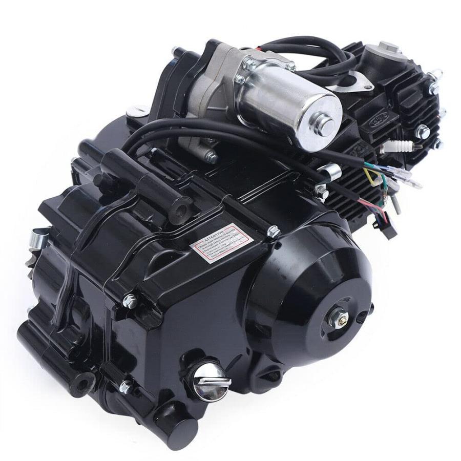 【並行輸入品】KinHall 110cc 4ストローク ATV ゴーカートエンジン 空冷シングルシリンダーエンジンモーターキット セミオートマチの画像