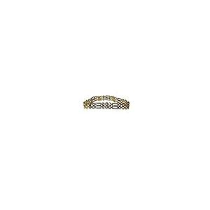 【並行輸入品】Animas Jewels ヴィンテージリンクブレスレット メンズ ラウンドカット 人工ダイヤモンド 14K リアルイエローゴール_1