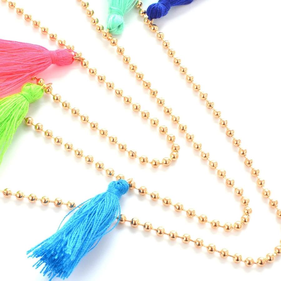 【並行輸入品】Stfery Trendy Necklace for Women， Layered Necklace Gold Plated C_9