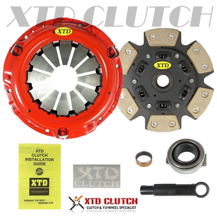 【並行輸入品】XTD STAGE 3 MIBA CLUTCH KIT compatible with 2003 2017 HONDA ACCO_3