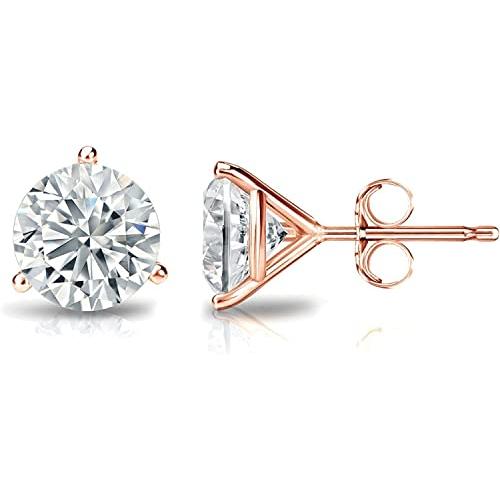 【並行輸入品】The Diamond Deal .10ct (1/10cttw) Carat Round Solitaire Lab Growの画像