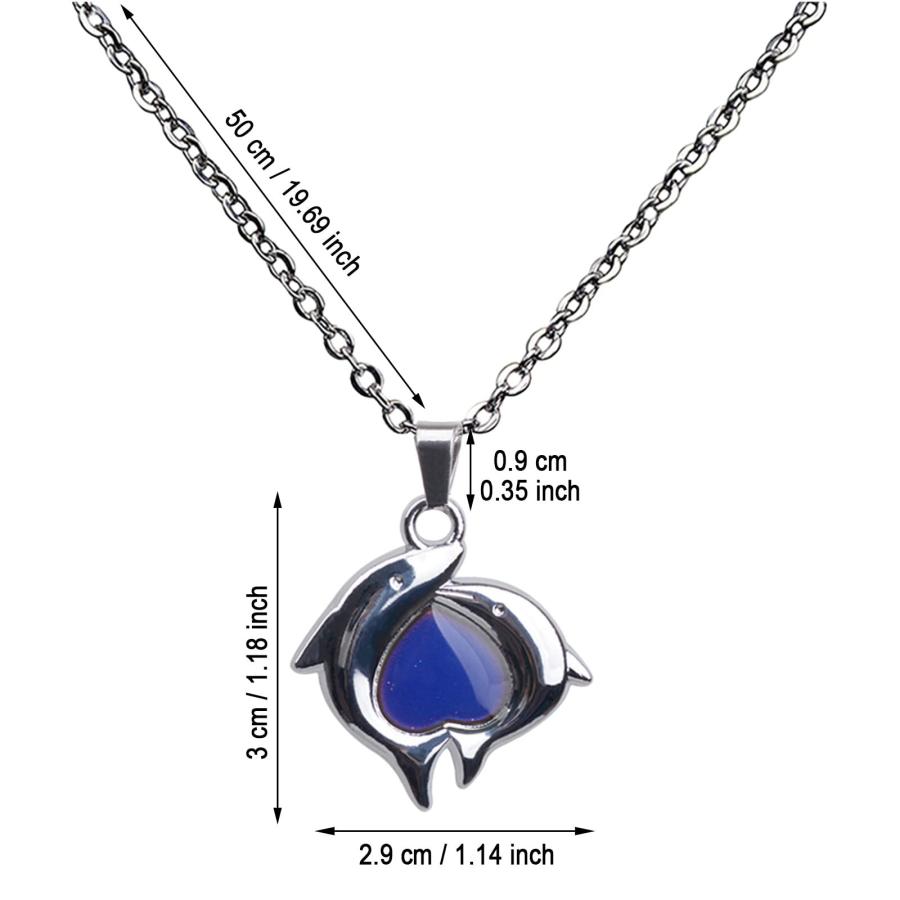 【並行輸入品】Women Chain Pendant Chain Necklaces Men Charm Personalized Doub_6