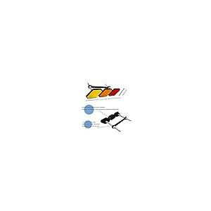 【並行輸入品】Zbosrma 3色 グリルバッジ エンブレム 車 トラック 装飾 カーアクセサリー (スクエア レッド) Zbosrma Triの画像