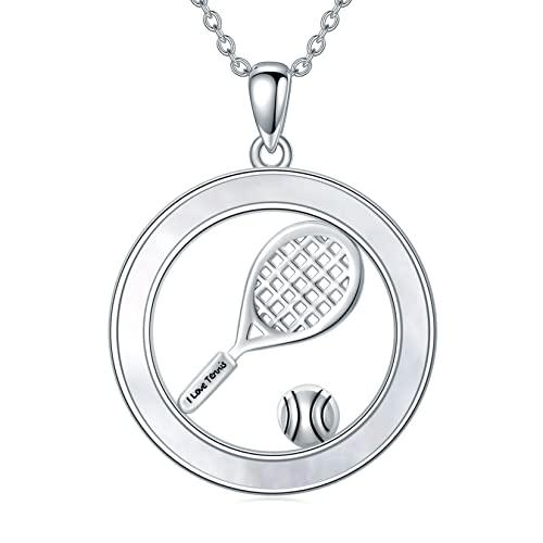 並行輸入品】テニスラケットペンダントネックレス 925スターリング