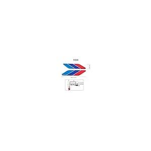 【並行輸入品】HNLUY 2Pcs/Pair 3D Aluminum Tricolor Flag Emblem Badge for All Mの画像