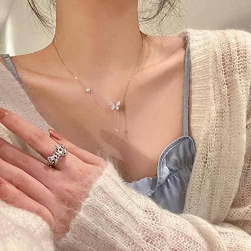 【並行輸入品】Haibinsuo Pendant Necklace Shining Adjustable Necklace Electropl_7