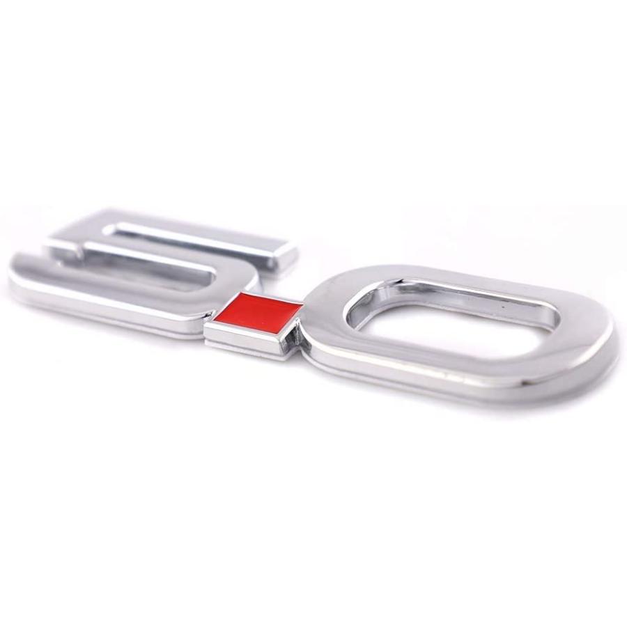 【並行輸入品】5.0 エンブレムデカール 交換用 F150 Fx4 Mustang GT Coyote 5.0L V8 メタルフェンダーバッジスの画像