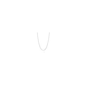 【並行輸入品】Classic Chain Silver 2.1mm Curb Chain Necklace (26, Silver)の画像