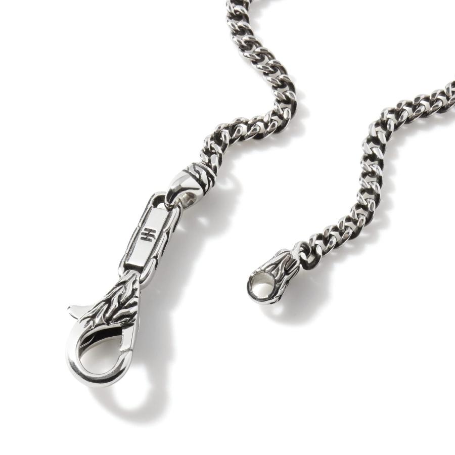 【並行輸入品】Classic Chain Silver 2.1mm Curb Chain Necklace (26, Silver)の画像