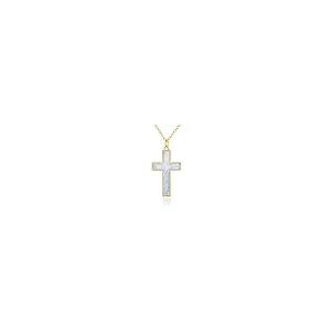 【並行輸入品】KECHO 14Kゴールドクロスネックレス レディース 純金クロスジュエリー， ゴールド， 14Kゴールド KECHO 14K S_2