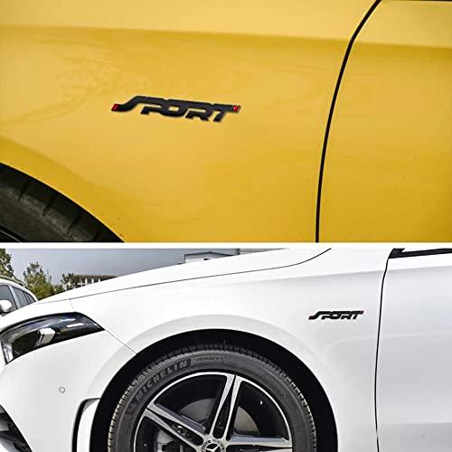 【並行輸入品】Nawpheki 3D Metal Sport Emblem Stickers, 2Pcs Sport Decal Car Siの画像