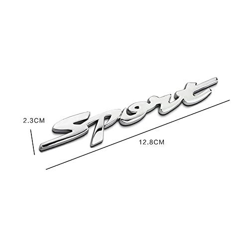 【並行輸入品】Nawpheki 2pcs Sport Emblem Car Side Rear Front Hood Trunk Door Bの画像