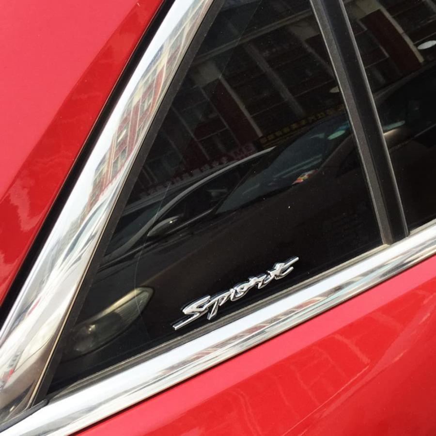 【並行輸入品】Nawpheki 2pcs Sport Emblem Car Side Rear Front Hood Trunk Door Bの画像