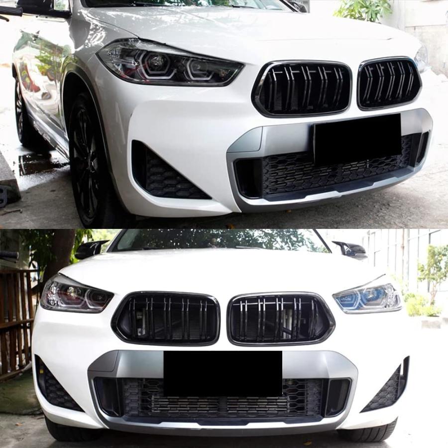 並行輸入品】フロントキドニーグリル BMW X2 F39 SUV スポーツ