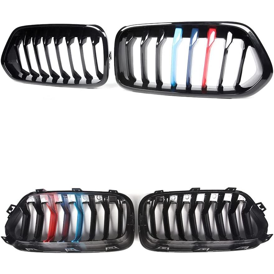 並行輸入品】フロントキドニーグリル シングルライン ワンスラット BMW