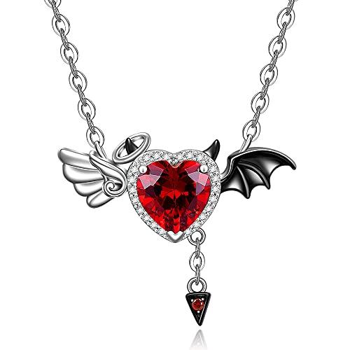 並行輸入品】ハーフエンジェルハーフデビルネックレス 天使と