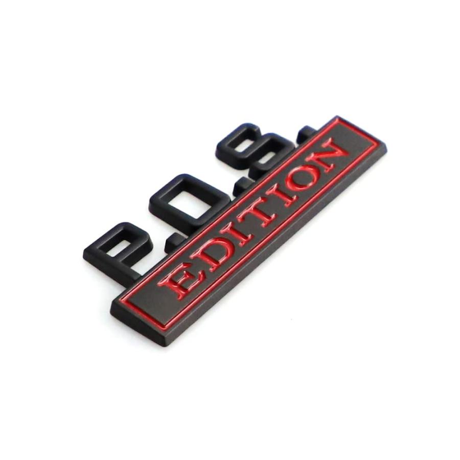【並行輸入品】CARRUN 2 Pcs P.O.S. Edition Emblem 3D Metal Badge Decal Stickerの画像