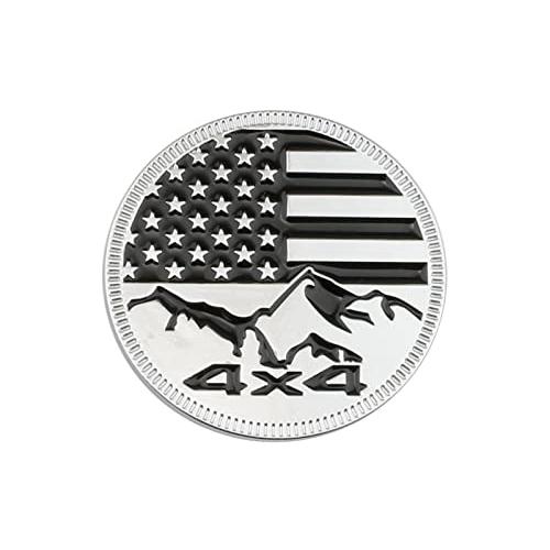 【並行輸入品】NEUZIK for Jeep Emblem Mountain Rated 4 x 4 Emblem Car Emblem Meの画像