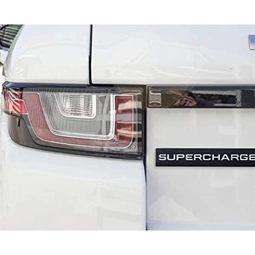 【並行輸入品】2Pcs 3D Raised Supercharged Logo Car Emblem Premium Auto Badge Rの画像