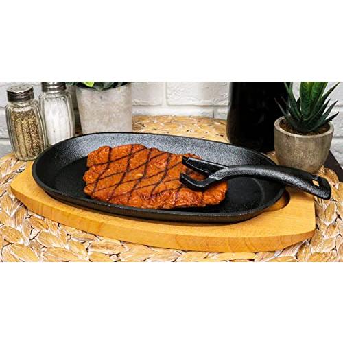 【並行輸入品】PI〓ATAS OLE Personal Sized Cast Iron Sizzling Fajita Skillet Jap_1
