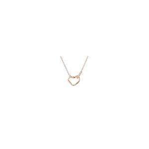 【並行輸入品】Hotwin 18k Gold Heart Necklace Rose Gold Plated Fashion Necklaceの画像