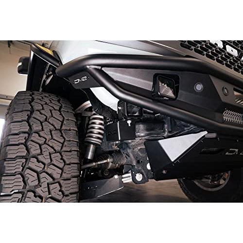 【並行輸入品】DV8 オフロードクラッシュバーキャップ アクセサリーマウント付き 2021 2022 Ford Bronco用 | 最大35インの画像