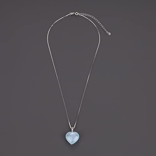 【並行輸入品】[コアイ]COAI アクアマリン ハート 3月誕生石ネックレス レディース COAI Love Heart Silver Chai_7