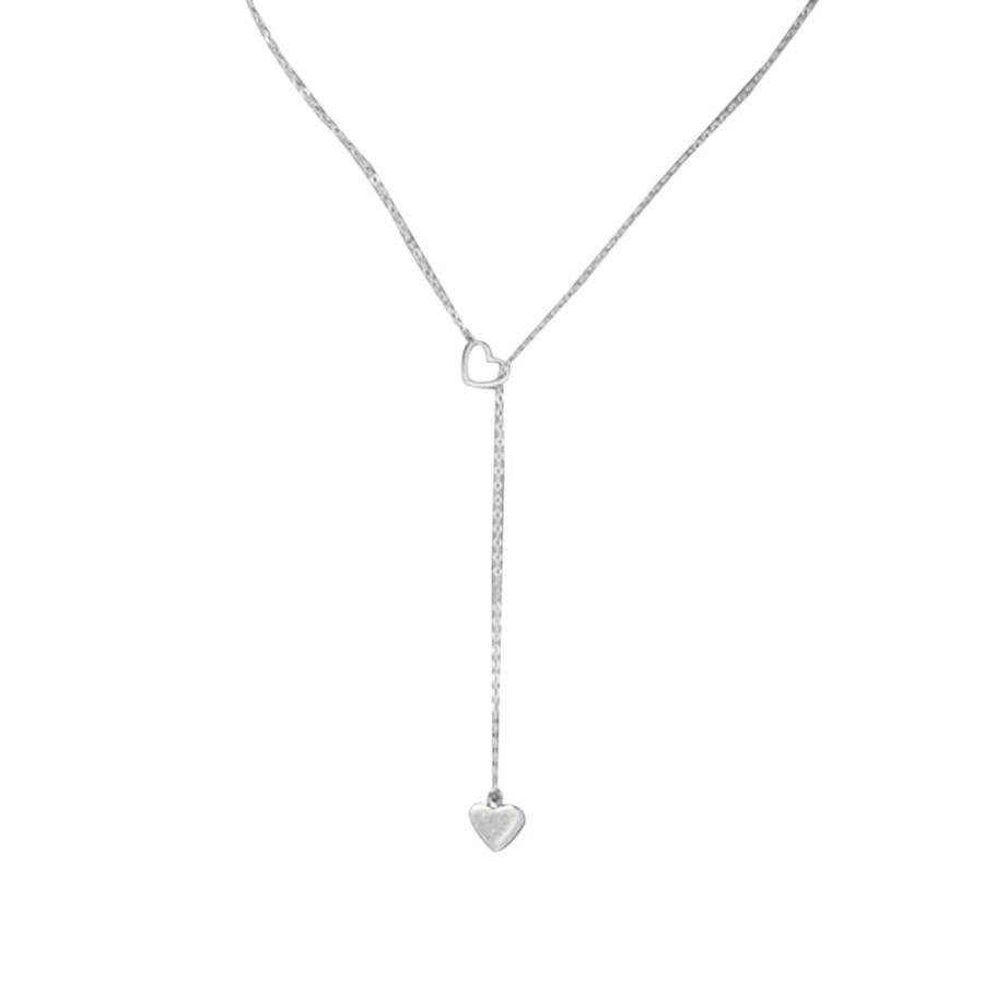【並行輸入品】XIAOMEIO Necklace for Women，Gifts for Women，2022 Heart Chain Adj_3