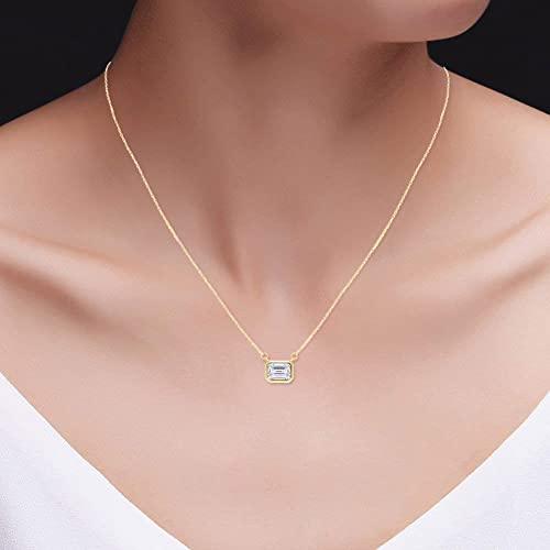 【並行輸入品】SAVEARTH DIAMONDS 1.5カラット Dカラー モアッサナイト ペンダントネックレス レディース Dカラー VVS1_7
