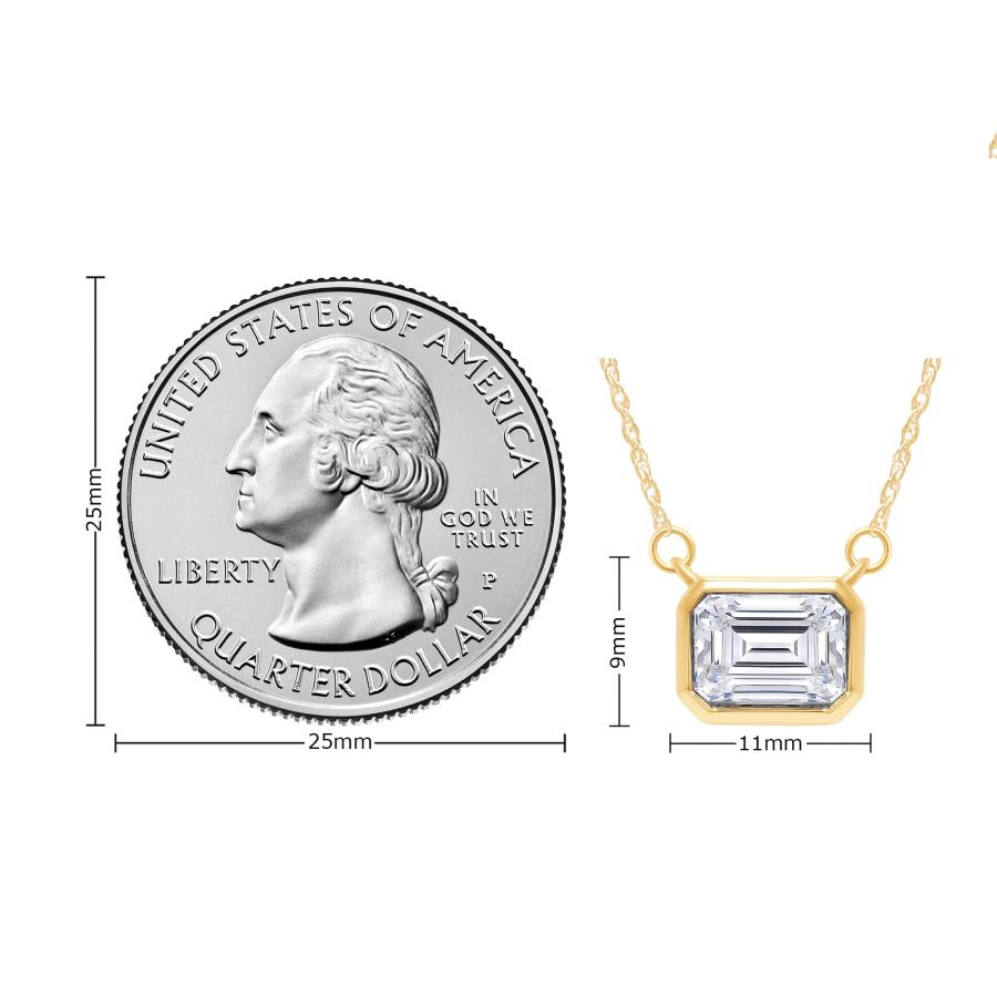 【並行輸入品】SAVEARTH DIAMONDS 1.5カラット Dカラー モアッサナイト ペンダントネックレス レディース Dカラー VVS1_9
