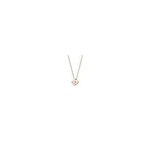 【並行輸入品】18K ローズゴールド 誕生石 プレミアム キュービックジルコニア ネックレス 女性用 スクエア ダイヤモンド ペンダント ジュエ_2