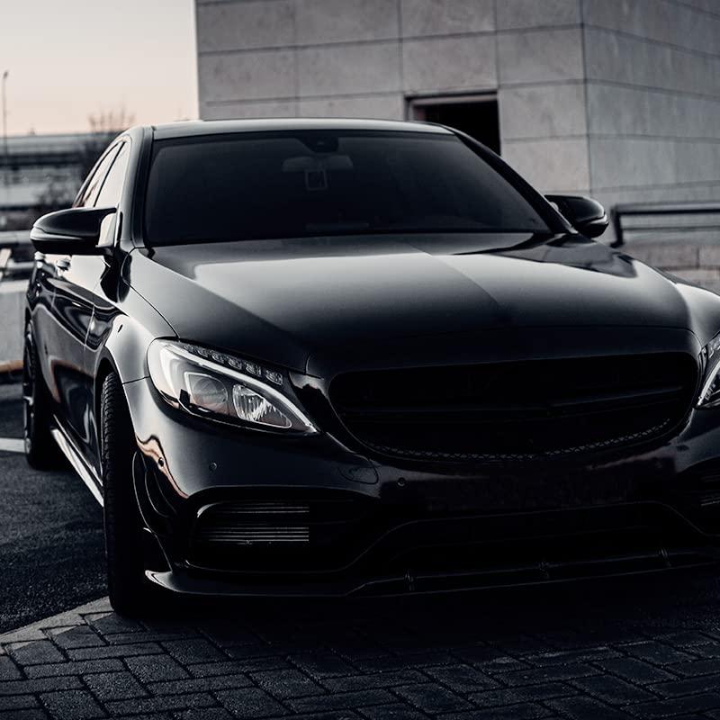 【並行輸入品】Spurtar Gloss Black Vinyl Wrap 1ft X 5ft Air Release Glossy Blacの画像