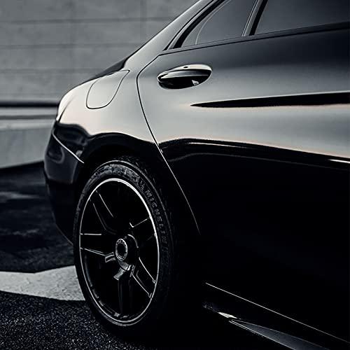 【並行輸入品】Spurtar Gloss Black Vinyl Wrap 1ft X 5ft Air Release Glossy Blacの画像