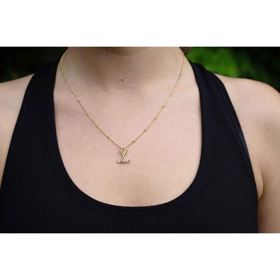 【並行輸入品】CCスポーツチャームネックレス Chelsea Charles CC Sport Field Hockey Charm Neckl_3