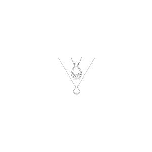 【並行輸入品】Emily C オリジナル特許取得済みリングホルダーネックレス   ステンレススチールネックレスリングホルダー   レディース&メの画像