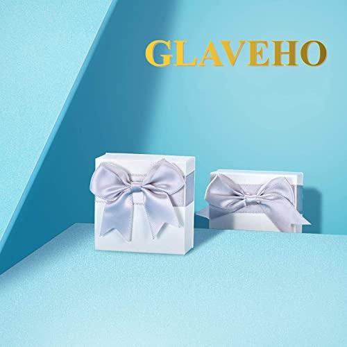 【並行輸入品】GLAVEHO 14K Real Gold Personalized Infinity Pendant Necklace witの画像