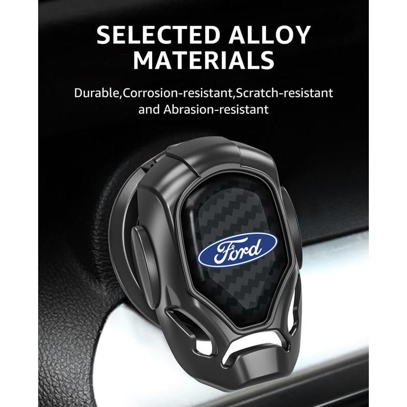 【並行輸入品】Metal Car Engine Button Cover,Push to Start/Stop Button Cover,Caの画像